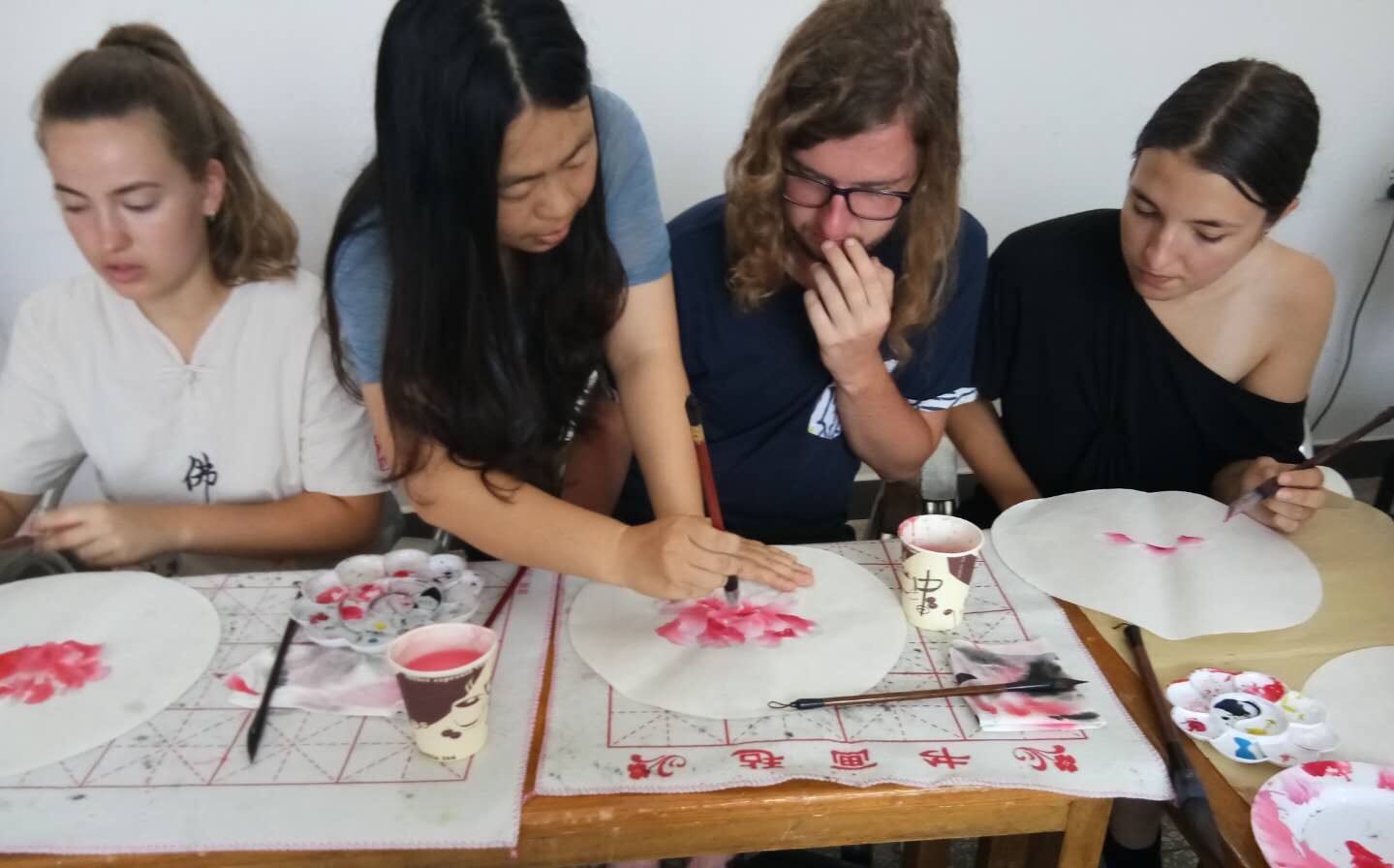 Chinese painting lesson