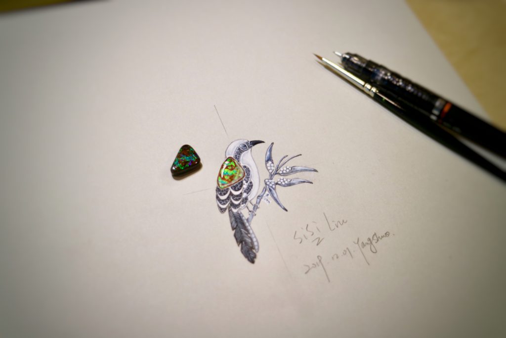 jewelry design_bird2