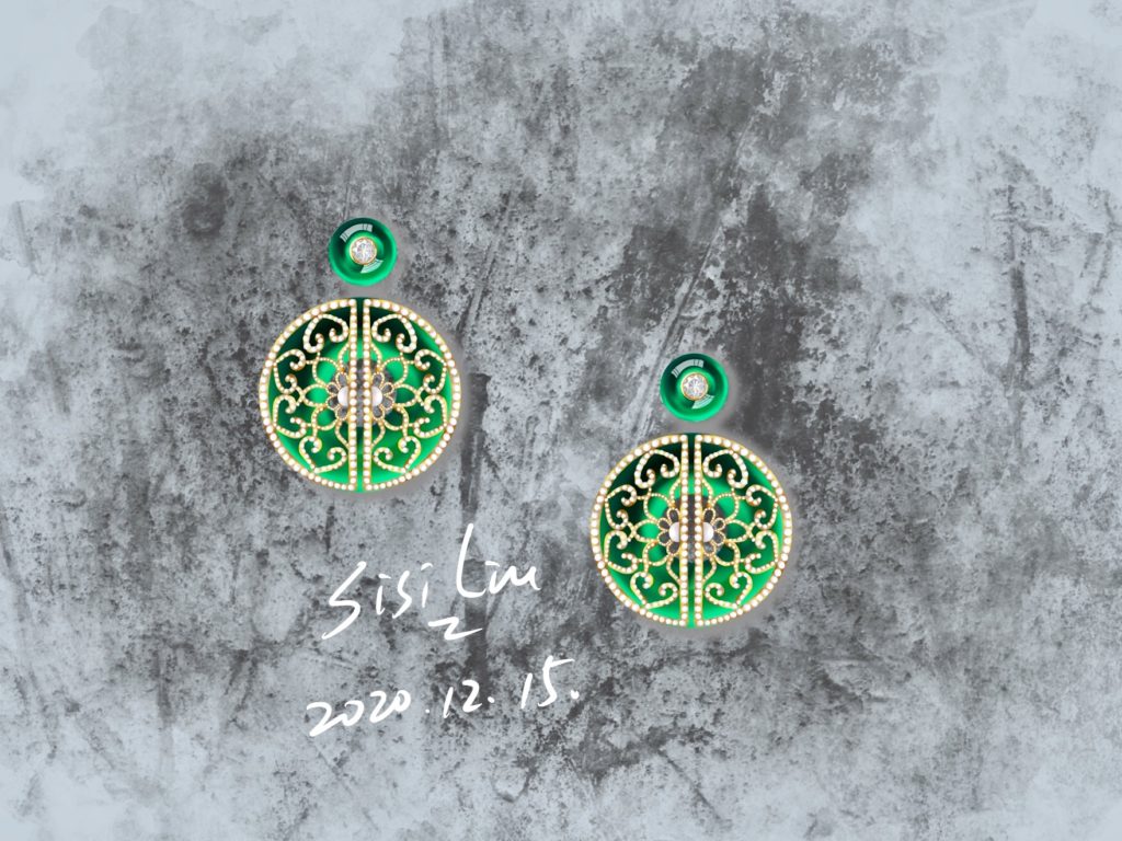 Sisi's jewelry design_earring